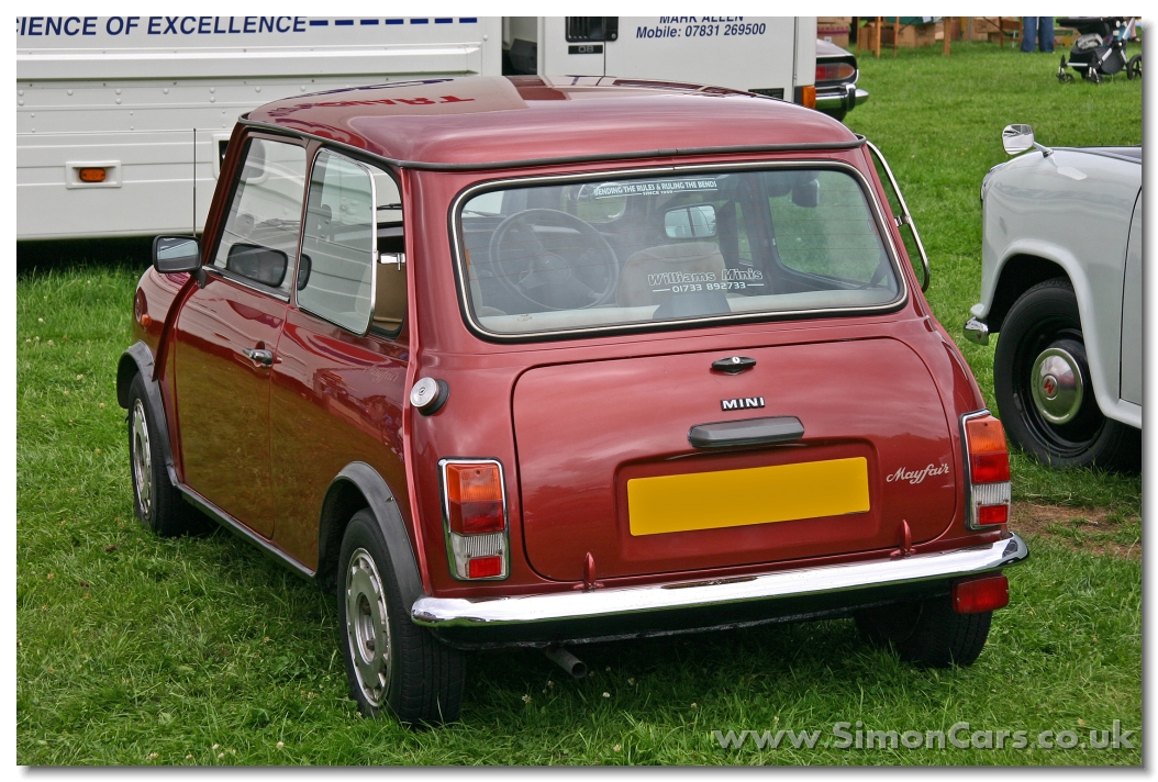 Classic mini store boot badge